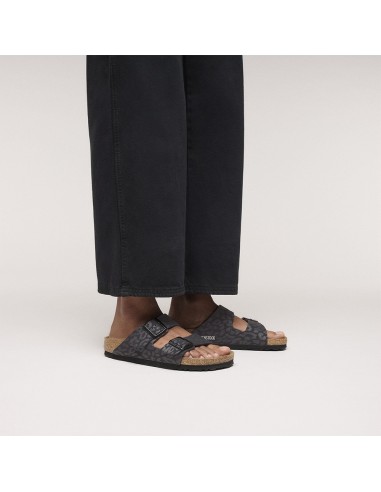 Birkenstock Arizona Femme Leo Black - Mules Confort 1030563