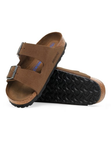 Birkenstock Arizona Homme Cuir Marron Dark Tea - 1030863