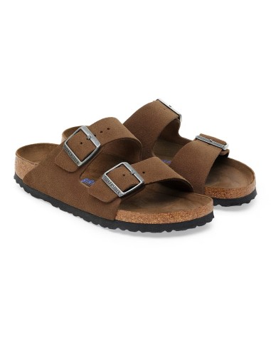 Birkenstock Arizona Homme Cuir Marron Dark Tea - 1030863