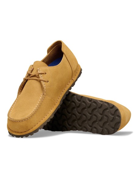 Chaussures Birkenstock Utti Lace homme cork brown daim casual chic