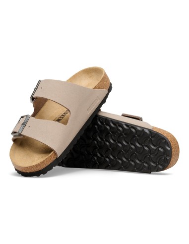 Birkenstock Arizona Homme Birkibuc Gray Taupe - Mules Confort 1032019