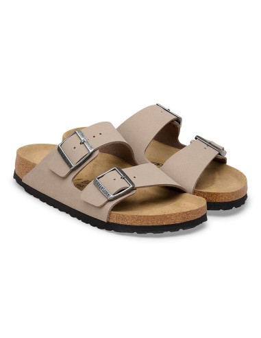 Birkenstock Arizona Homme Birkibuc Gray Taupe - Mules Confort 1032019