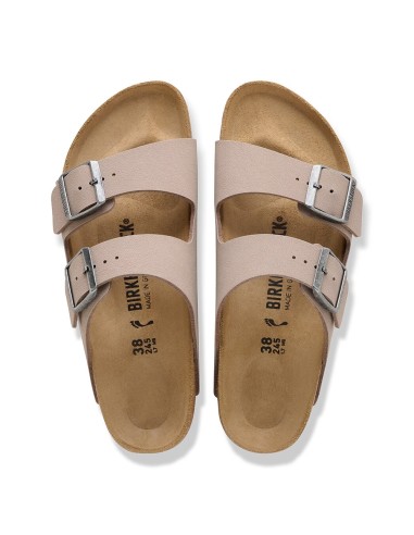 Birkenstock Arizona Homme Birkibuc Gray Taupe - Mules Confort 1032019