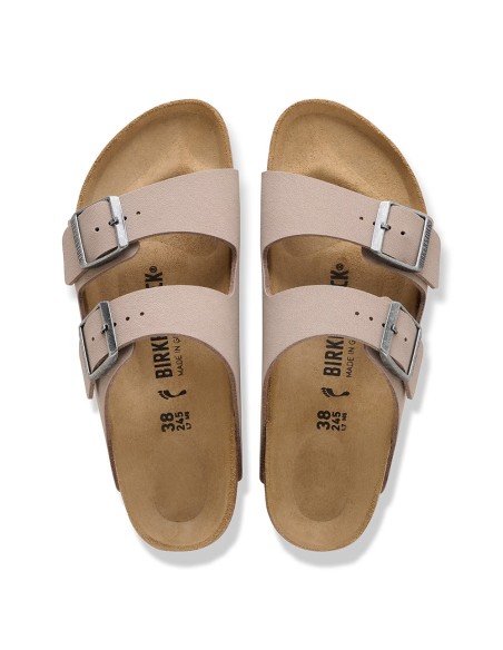 Birkenstock Arizona Homme Birkibuc Gray Taupe - Mules Confort 1032019