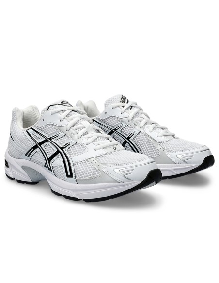 ASICS GEL-1130 White Black – Sneakers Running Mixte Blanc Noir