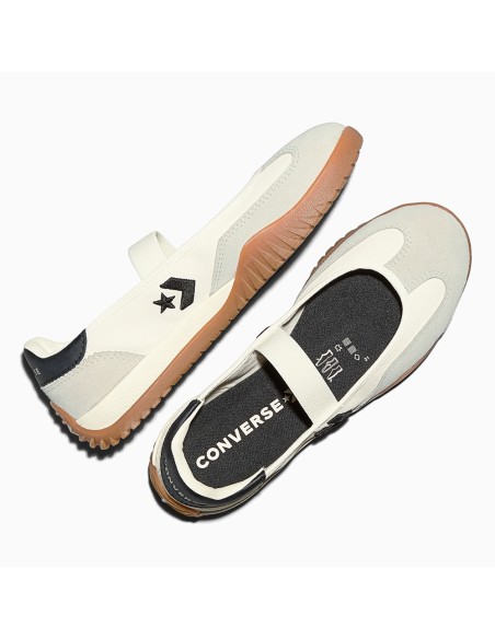 Baskets femme Converse Run Star Trainer Ballet Flat Slip blanche A16250C