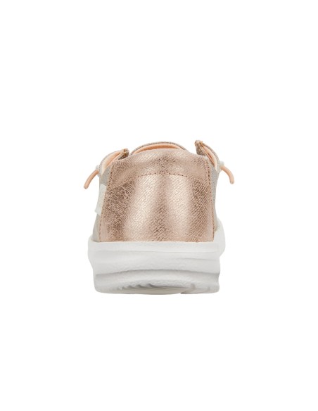Mocassins Femme Dude Wendy Metallic Sparkle – Légers et Brillants