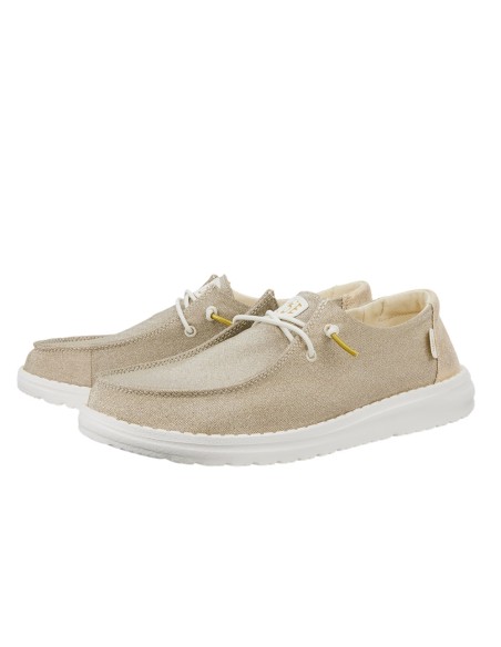 Derbies femme Hey Dude Wendy Metallic Sparkle gold 41082-710