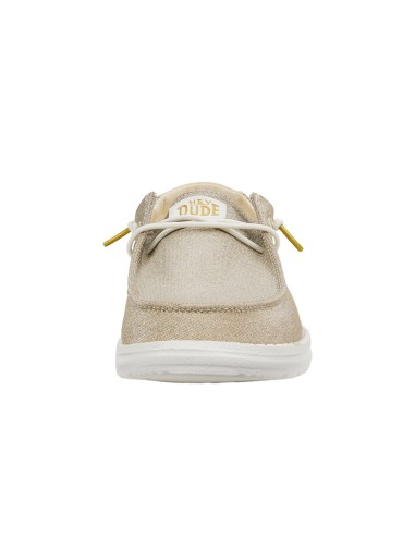 Derbies femme Hey Dude Wendy Metallic Sparkle gold 41082-710