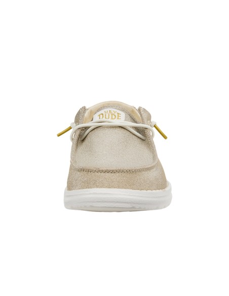 Derbies femme Hey Dude Wendy Metallic Sparkle gold 41082-710