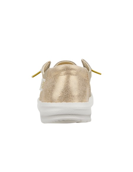 Derbies femme Hey Dude Wendy Metallic Sparkle gold 41082-710