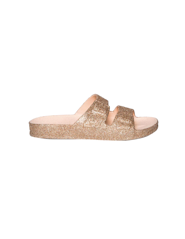 Mules Enfant Cacatoès Trancoso Glitter Nude Confort & Style Été
