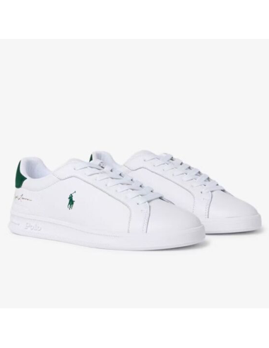 Polo Ralph Lauren Heritage Court White Green Homme - 809P10044001