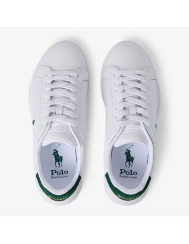 Polo Ralph Lauren Heritage Court White Green Homme - 809P10044001