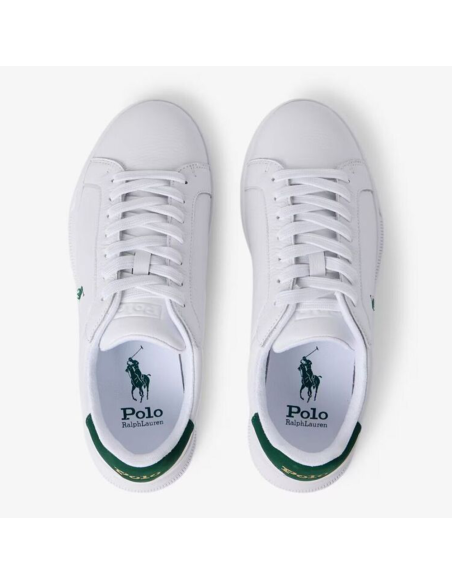 Polo Ralph Lauren Heritage Court White Green Homme - 809P10044001