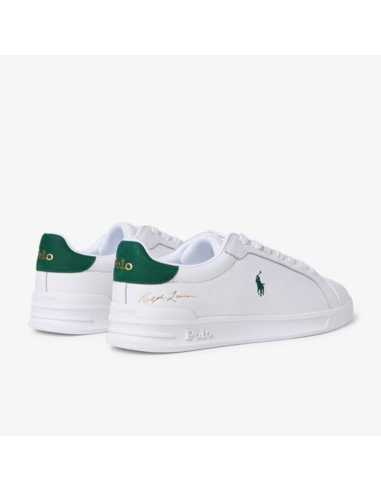 Polo Ralph Lauren Heritage Court White Green Homme - 809P10044001