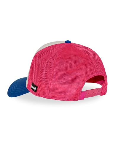 Capslab Casquette Miami Vice Rose/Bleu/Blanc