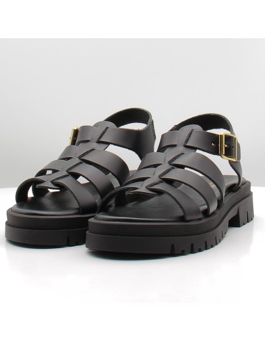 Sandales Femme Noires Chunky Sandy Shoes 1743