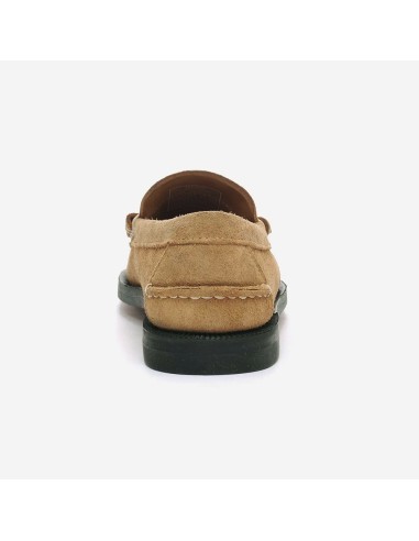 Sebago Classic Dan Flesh Out Femme Beige - Mocassins Daim