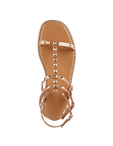 Sandales pour femme Coralie Cognac - Les Tropeziennes par Mr Belarbi