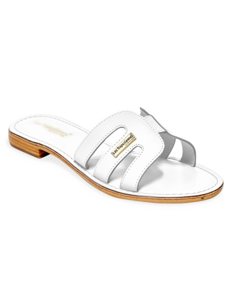 Mules Femme Blanches Damia Élégantes & Confort Été