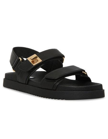 Sandales Femme Mona Black – Sandales Plateforme Confort Été