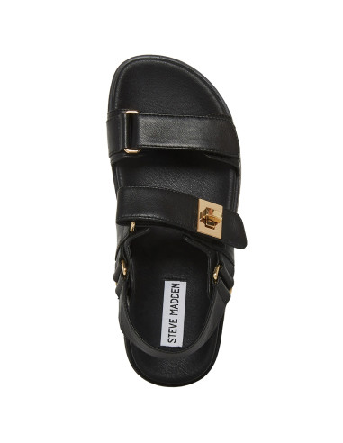 Sandales Femme Mona Black – Sandales Plateforme Confort Été