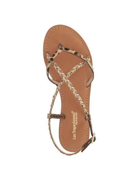 Sandales Femme Monatres Léopard Multi – Les Tropéziennes par M. Belarbi