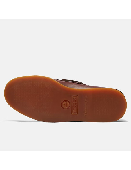 Chaussures bateau Timberland homme cuir marron élégantes été