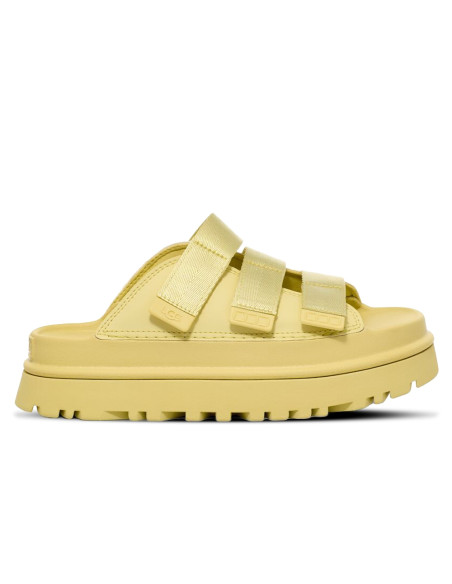 Mules Goldenglow Slide Golden Apple - Confort Estival avec Trois Bandes