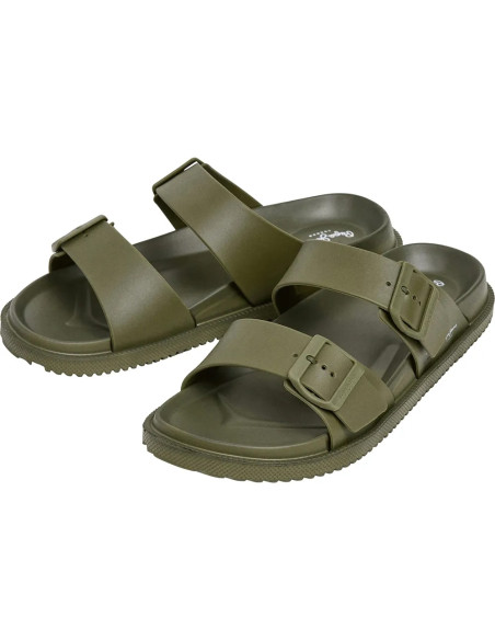 Mules Homme Ocean Brand Dark Khaki | Confort Été PMS700011-785
