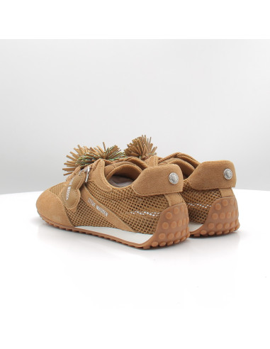 Sneakers Steve Madden Coheart chesnut suede résille femme casual