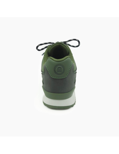 Baskets de Ville Serge Blanco homme kaki running confort style casual