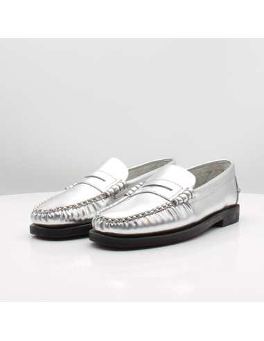 Mocassins Femme Argent Dan Met Woman Silver | Élégants & Confortables