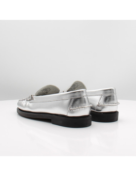 Mocassins Femme Argent Dan Met Woman Silver | Élégants & Confortables