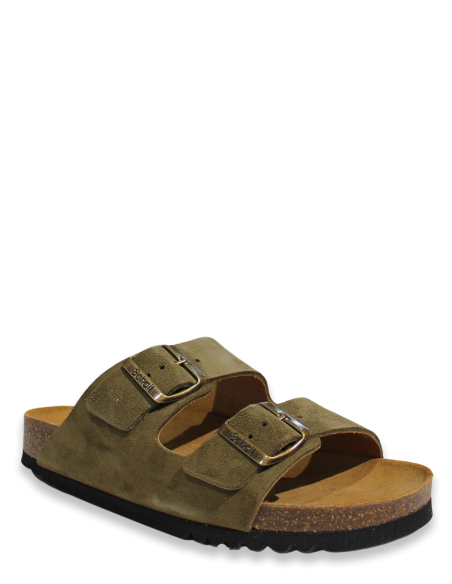 Mules Femme Scholl Josephine Olive F300501147