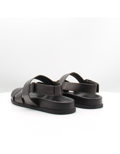 Sandales homme Zeus Bastien Noir | Sandales casual été
