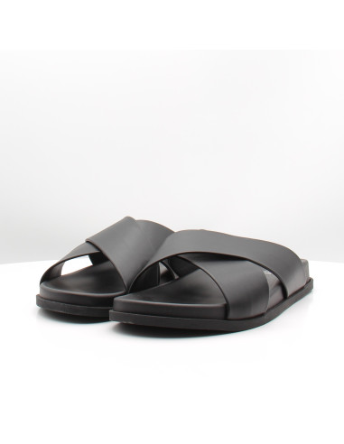 Sandales 1730 Nero noires homme plateforme casual tendance été