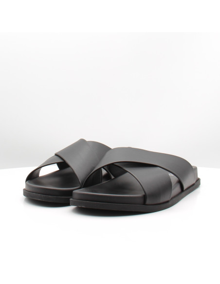 Sandales 1730 Nero noires homme plateforme casual tendance été