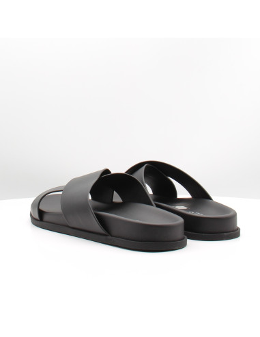 Sandales 1730 Nero noires homme plateforme casual tendance été