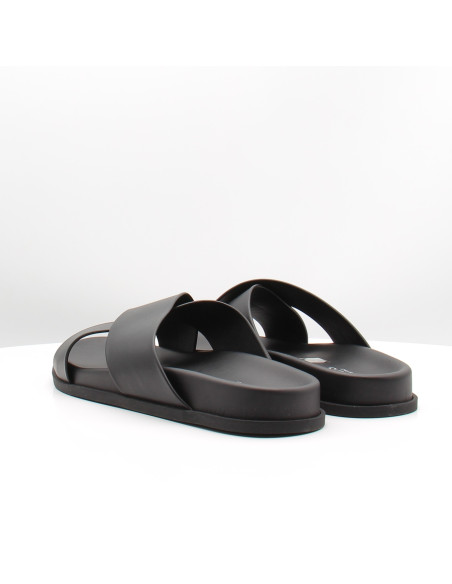 Sandales 1730 Nero noires homme plateforme casual tendance été