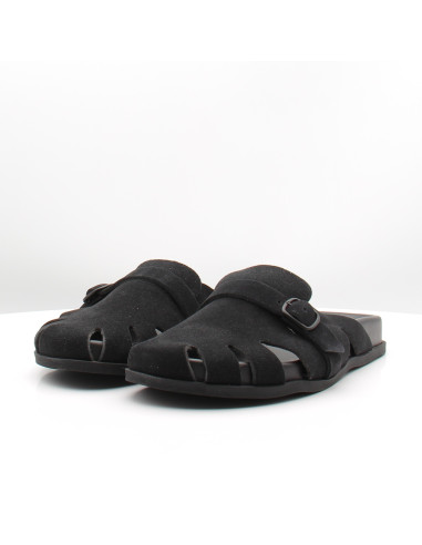Sabots homme Marcello Noir | Confort casual moderne