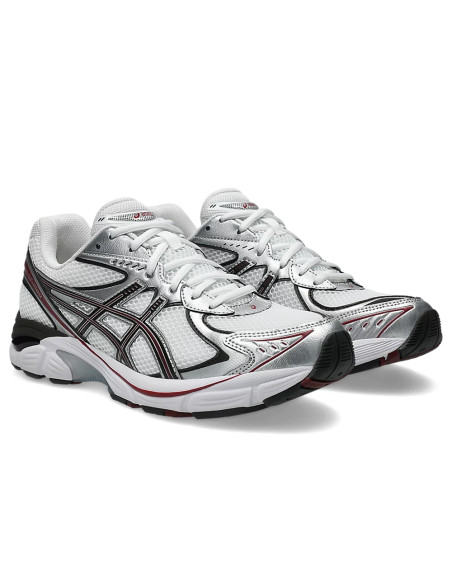 Sneakers Homme GT-2160 White Silver Red – Baskets Running Rétro