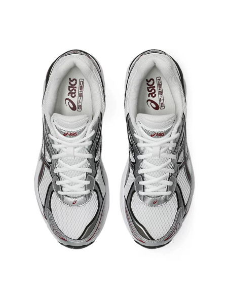 Sneakers Homme GT-2160 White Silver Red – Baskets Running Rétro