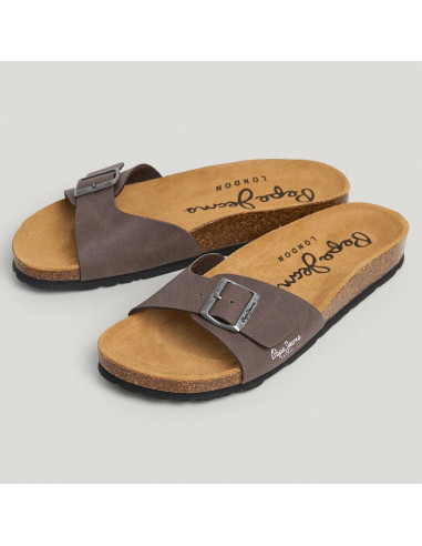 Claquettes Homme Bio M Chicago Brown Sandales Confort
