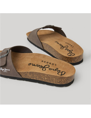 Claquettes Homme Bio M Chicago Brown Sandales Confort