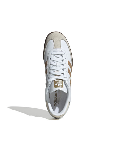Adidas Samba OG Femme White Cream Gum Sneakers Rétro