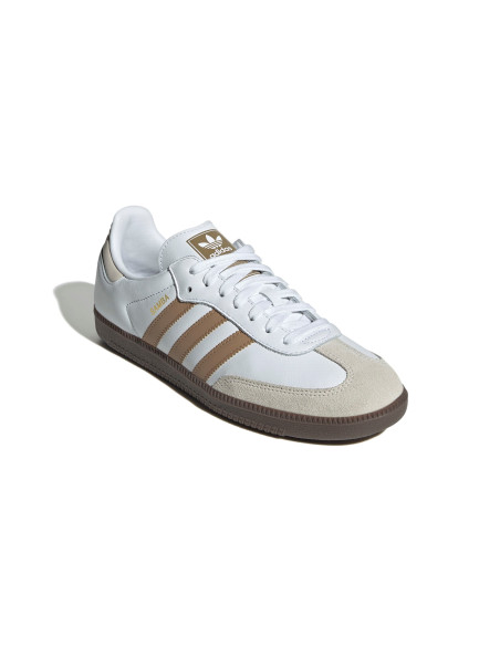 Adidas Samba OG Femme White Cream Gum Sneakers Rétro
