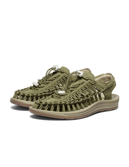 Sandales Keen Uneek kaki femme corde tressée outdoor été