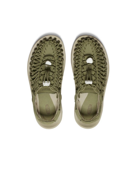 Sandales Keen Uneek kaki femme corde tressée outdoor été